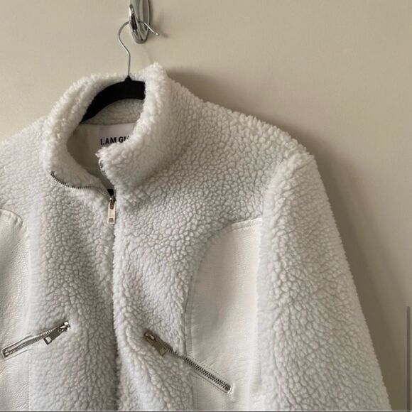 I.Am.Gia-Trixie Sherpa Cropped Jacket (Large) - Picture 6 of 12